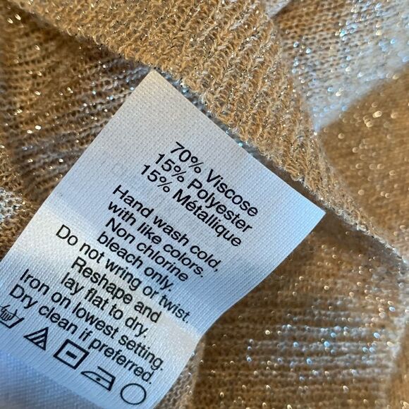 NEW J. Crew Tan Gold Long Sleeve Knit Top - Picture 10 of 10